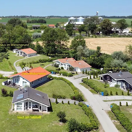 Prázdninový dům Daenische Ferienhaeuser Am Salzhaff Haus Vogelparadies *