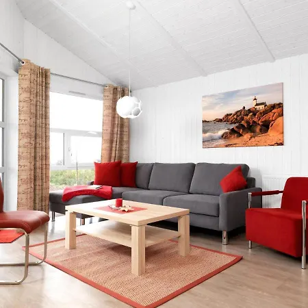 Prázdninový dům Daenische Ferienhaeuser Am Salzhaff Haus Vogelparadies *