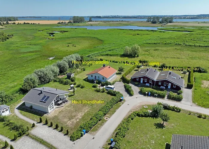 Daenische Ferienhaeuser Am Salzhaff Haus Vogelparadies Dom wakacyjny Wyspa Poel