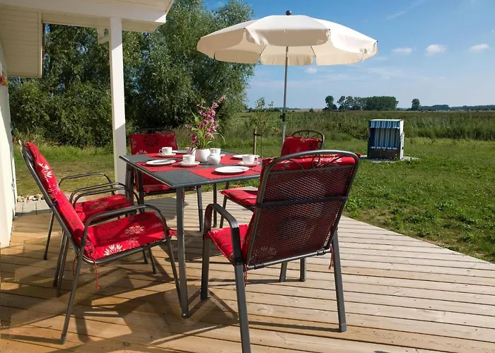 Daenische Ferienhaeuser Am Salzhaff Haus Vogelparadies *